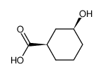 Cyclohexanecarboxylic acid, 3-hydroxy-, (1R,3S)-