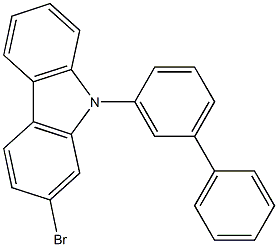 2-Bromo-9-([1,1'-biphenyl]-3-yl)carbazole