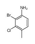 2-BROMO-3-CHLORO-4-METHYLBENZENAMINE
