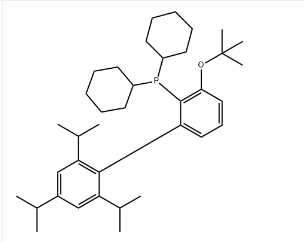 Phosphine, dicyclohexyl[3-(1,1-dimethylethoxy)-2',4',6'-tris(1-methylethyl)[1,1'-biphenyl]-2-yl]-