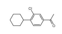 3'-chloro-4'-cyclohexylacetophenone