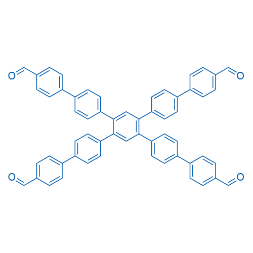 4'',5''-Bis(4'-formyl-[1,1'-biphenyl]-4-yl)-[1,1':4',1'':2'',1''':4''',1''''-quinquephenyl]-4,4''''-dicarbaldehyde