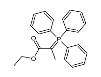 2-(triphenyl-phosphanylidene)-propionic acid ethyl ester