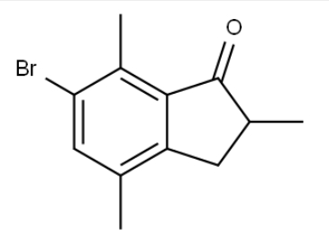 6-bromo-2,4,7-trimethyl-2,3-dihydro-1H-inden-1-one