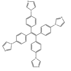 1H-Imidazole, 1,1',1'',1'''-(1,2-ethenediylidenetetra-4,1-phenylene)tetrakis-
