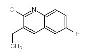 6-Bromo-2-chloro-3-ethylquinoline