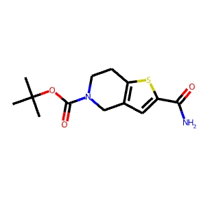 5-t-Butoxycarbonyl-2-carbamoyl-4,5,6,7-tetrahydro-thieno[3,2-c]pyridine