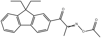 1-(9,9-diethyl-9H-fluoren-2-yl)-2-(acetyloxyimino)propan-1-one