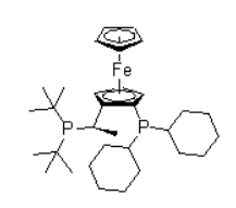 (R)-1-[(S)-2-(Dicyclohexylphosphino)ferrocenyl]ethyli-tert-butylphosphine