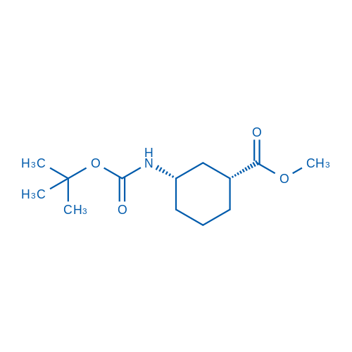 cis-Methyl 3-((tert-butoxycarbonyl)amino)cyclohexanecarboxylate