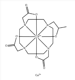 Calciate(1-),[10-[2-(hydroxy-kO)propyl]-1,4,7,10-tetraazacyclododecane-1,4,7-triacetato(3-)-kN1,kN4,kN7,kN10,kO1,kO4,kO7]-, calcium (2:1) (9CI)