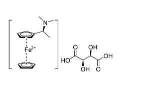 (S)-N,N-Dimethyl-1-ferrocenylethylamine (L)-tartrate