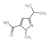 3-Isopropyl-1-methyl-1H-pyrazole-5-carboxylic acid