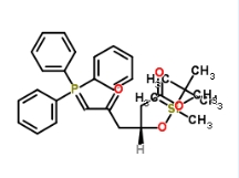 Methyl (3R)-3-(tert-butyldimethylsilyloxy)-5-oxo-6-triphenylphosphoranylidenehexanoate