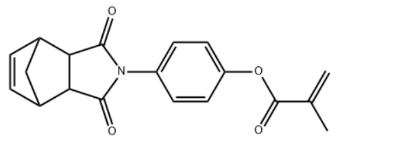 4-(1,3-dioxo-1,3,3a,4,7,7a-hexahydro-2H-4,7-methanoisoindol-2-yl)phenyl methacrylate