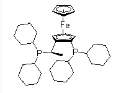 (R)-(-)-1-[(S)-2-Dicyclohexylphosphino)ferrocenyl]ethyldicyclohexylphosphine
