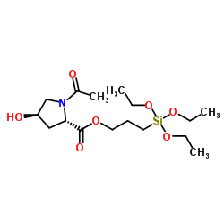 3-(N-ACETYL-4-HYDROXYPROLYLOXY)PROPYLTRIETHOXYSILANE, 25 in ethanol