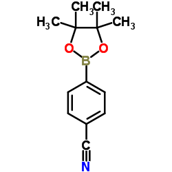 4-(4,4,5,5-tetramethyl-1,3,2-dioxaborolan-2-yl)benzonitrile