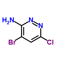 3-Amino-4-bromo-6-chloropyridazine
