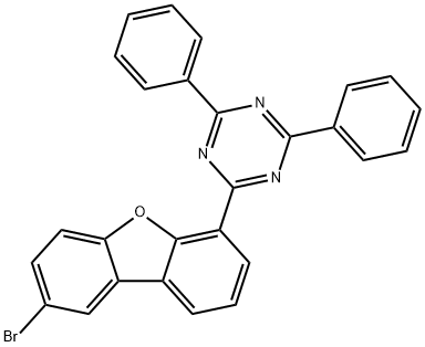 2-(8-Bromodibenzo[b,d]furan-4-yl)-4,6-diphenyl-1,3,5-triazine