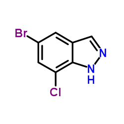 5-Bromo-7-chloro-1H-indazole