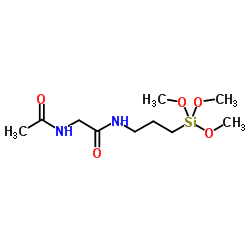 N-(ACETYLGLYCYL)-3-AMINOPROPYLTRIMETHOXYSILANE, 5 in Methanol