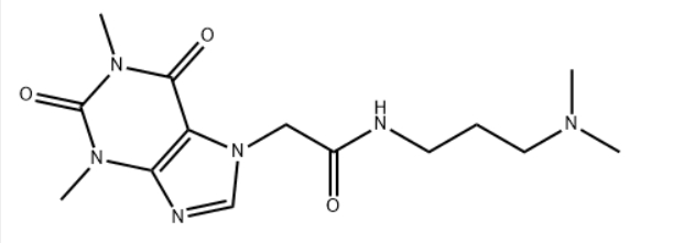 N-[3-(DIMETHYLAMINO)PROPYL]-2-(1,3-DIMETHYL-2,6-DIOXO-1,2,3,6-TETRAHYDRO-7H-PURIN-7-YL)ACETAMIDE