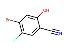 4-Bromo-5-fluoro-2-hydroxybenzonitrile