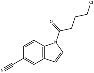 1-(4-Chlorobutanoyl)-1H-indole-5-carbonitrile