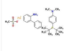 Methanesulfonato{[4-(N,N-dimethylamino)phenyl]di-t-butylphosphino}(2'-amino-1,1'-biphenyl-2-yl)palladium(II), min. 98 [Amphos Palladacycle Gen. 3]