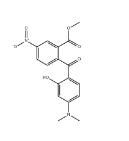 4-DIMETHYLAMINO-2-HYDROXY-2'-METHOXYCARBONYL-4'-NITROBENZOPHENONE