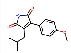 3-isobutyl-4-(4-methoxyphenyl)- 1H-pyrrole-2,5-dione