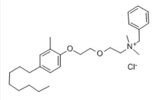 OCTYLCRESOXYETHOXYETHYL DIMETHYL-BENZYL AMMONIUM CHLORIDE