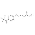 2-(4-(2-hydroxy-2-methylpropanoyl)phenoxy)ethyl 2-bromoacetate