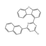 1,3,5-Triazine, 2-chloro-4-(1-dibenzofuranyl)-6-(2-naphthalenyl)-