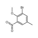 1-Bromo-2-methoxy-5-methyl-3-nitrobenzene