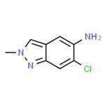 6-Chloro-2-methyl-2H-indazol-5-amine