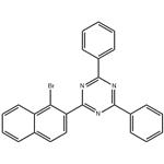 2-(1-Bromonaphthalen-2-yl)-4,6-diphenyl-1,3,5-triazine