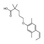  5-(2,5-Dimethyl-4-(prop-1-en-1-yl)phenoxy)-2,2-dimethylpentanoic acid