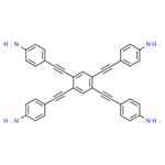 4,4',4'',4'''-[Benzene-1,2,4,5-tetrayltetrakis(ethyne-2,1-diyl)]tetraaniline