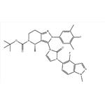 (4S)-2-(4-fluoro-3,5-dimethylphenyl)-3-[3-(4-fluoro-1-methylindazole-5-yl)-2-oxoimidazol-1-yl]-4-methyl-6,7-dihydro-4H-pyrazolo[4,3-C]pyridine-5-carboxylic acid tert-butyl ester