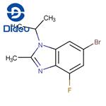 6-Bromo-4-fluoro-1-isopropyl-2-methyl-1H-benzo[d]imidazole