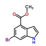 Methyl 6-bromo-4-indolecarboxylate