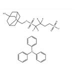 Sulfonium, triphenyl-, 1-[(3-hydroxytricyclo[3.3.1.13,7]dec-1-yl)methyl] 1,1,2,2-tetrafluoro-1,4-butanedisulfonate (1:1)