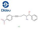 (1R,2R)-2-amino-6-(4-nitrophenyl)-1-phenylhex-5-yn-1-olhydrochloride