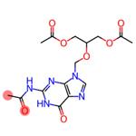 N-[9-[[2-(Acetyloxy)-1-[(acetyloxy)methyl]ethoxy]methyl]-6,9-dihydro-6-oxo-1H-purin-2-yl]acetamide