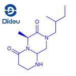 2H-Pyrazino[1,2-a]pyrimidine-4,7(3H,6H)-dione, tetrahydro-6-methyl-8-(2-methylbutyl)-, (6S)-