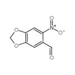 1,3-Benzodioxole-5-carboxaldehyde,6-nitro-