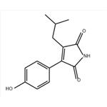 1H-Pyrrole-2,5-dione, 3-(4-hydroxyphenyl)-4-(2-methylpropyl)- pictures