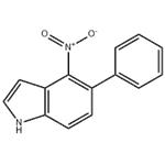 1H-Indole, 4-nitro-5-phenyl-